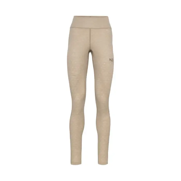 Kari Traa Leggings a vita alta da donna Vilma Beige