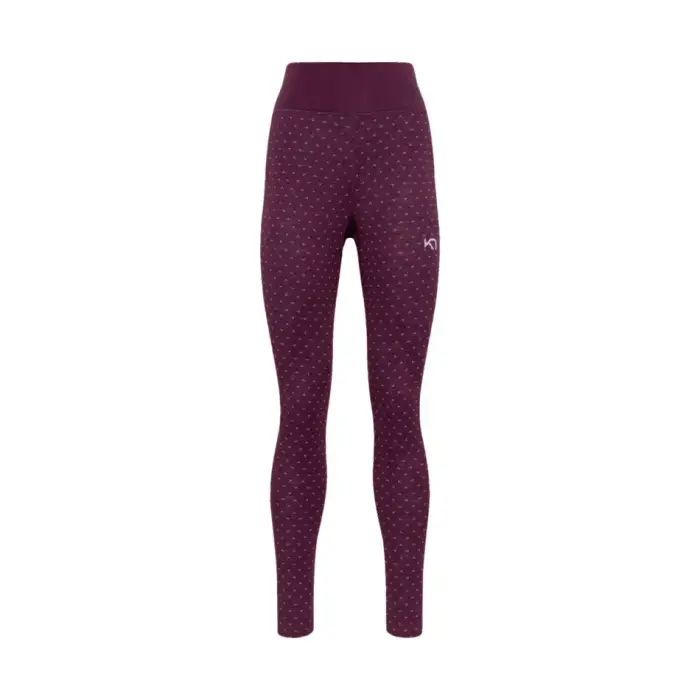 Kari Traa Leggings a vita alta da donna Vilma Violet