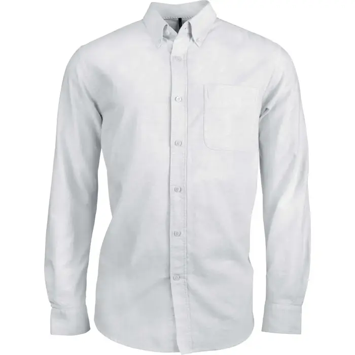 Kariban Camicia Oxford Blanc