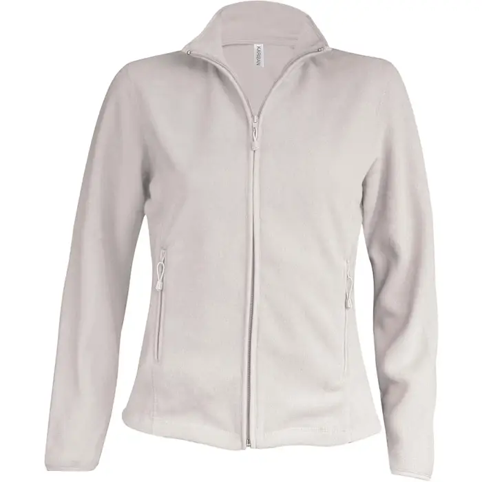 Kariban Giacca da donna Micropolaire Maureen Blanc