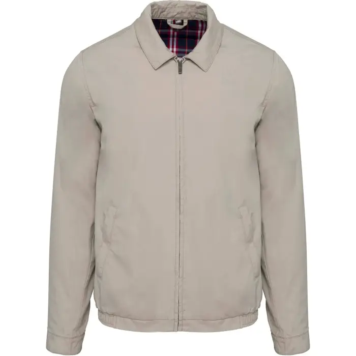 Giacca Kariban Harrington Beige