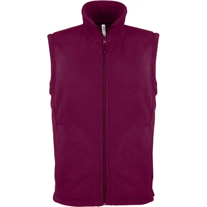 Kariban Gilet in micropile Luca Rouge