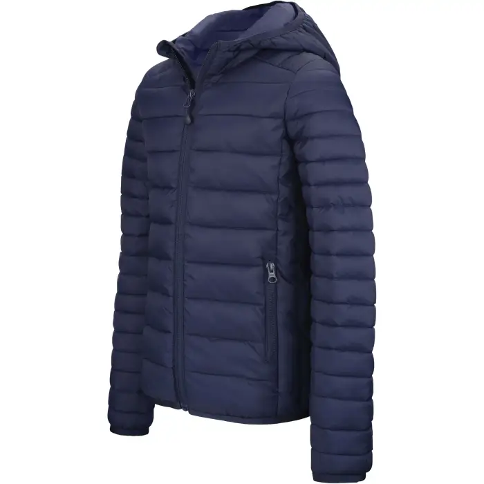 Kariban Piumino per bambini Légère Capuche Bleu