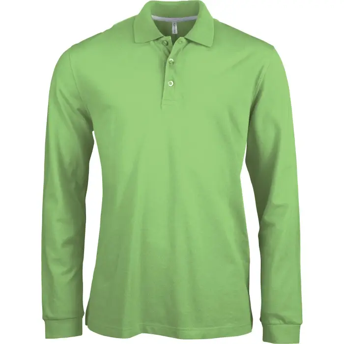 Kariban Polo a maniche lunghe Vert