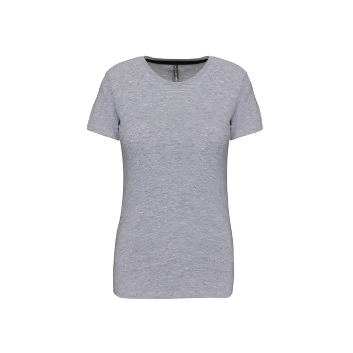 Kariban T-shirt donna Girocollo cotone Gris