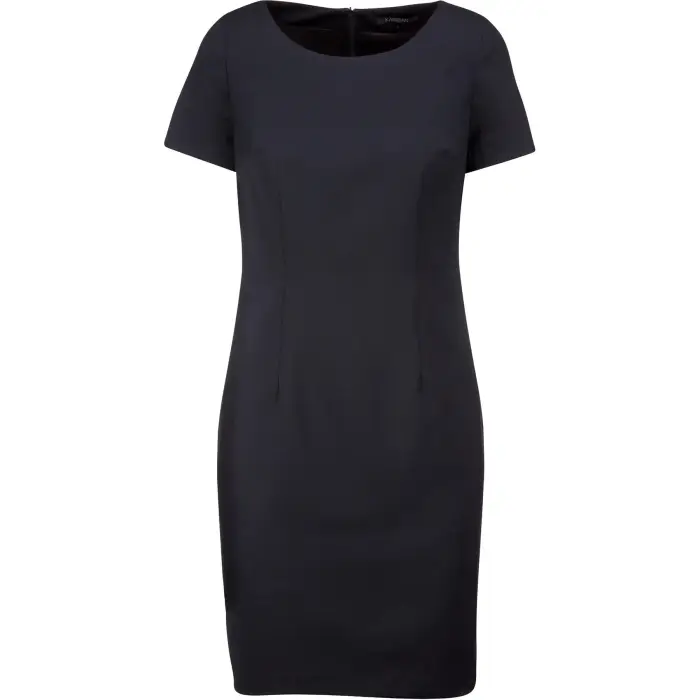 Kariban Vestito da donna manches Courtes Bleu