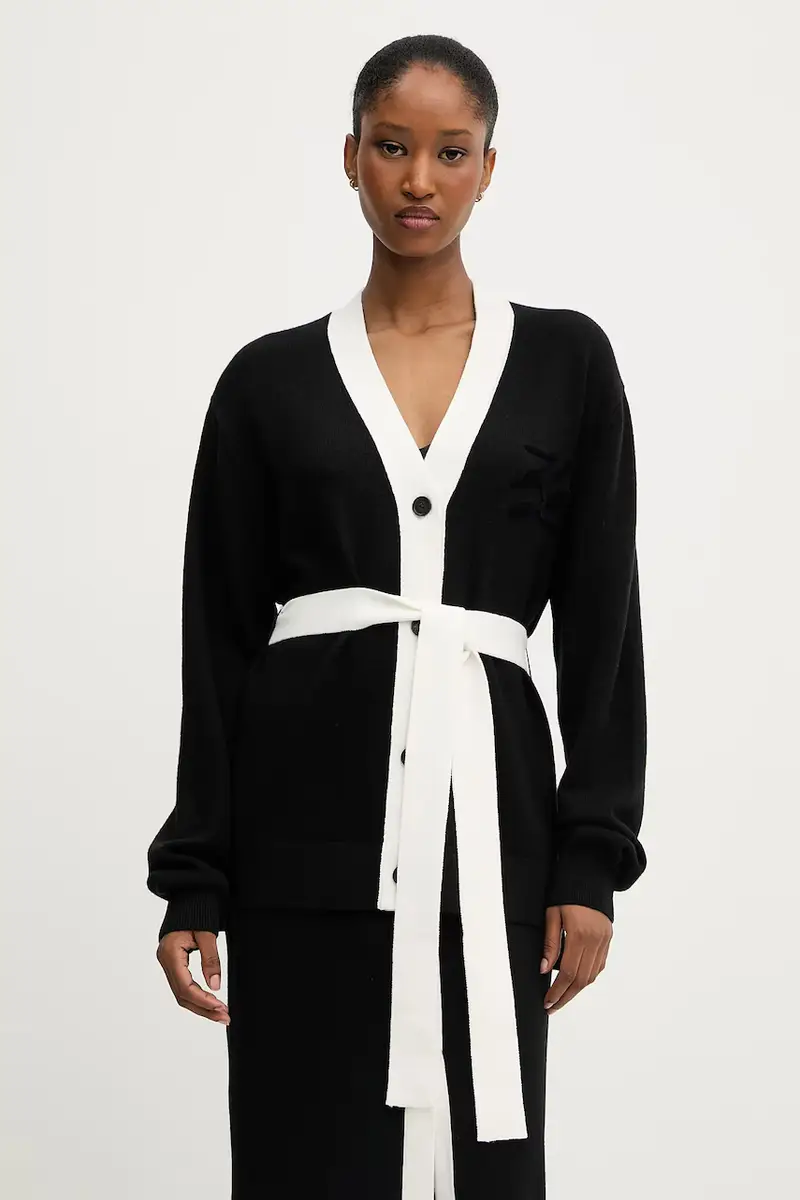 Karl Lagerfeld Cardigan Donna Nero 2985324