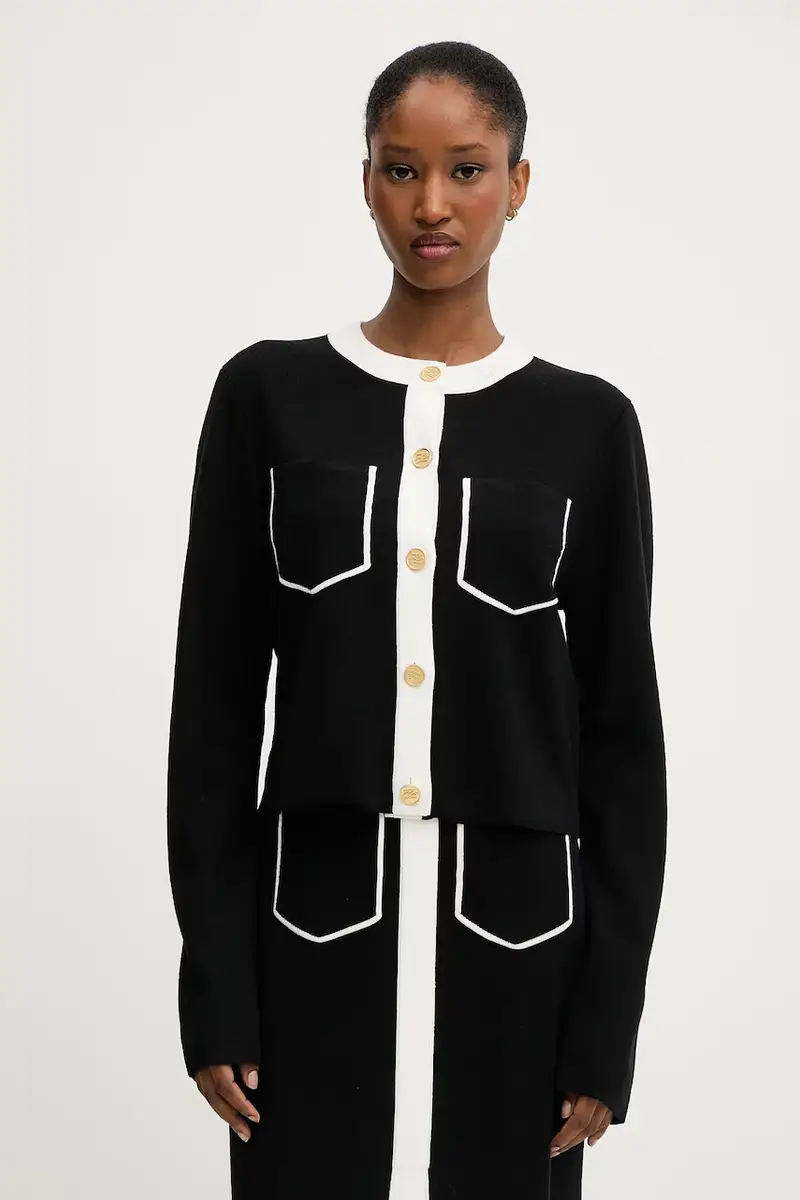Karl Lagerfeld Cardigan Donna Nero 2985312