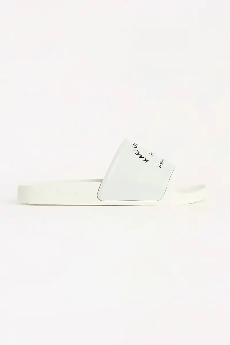Karl Lagerfeld ciabatte slide KONDO 2.0 donna colore bianco KL80908A