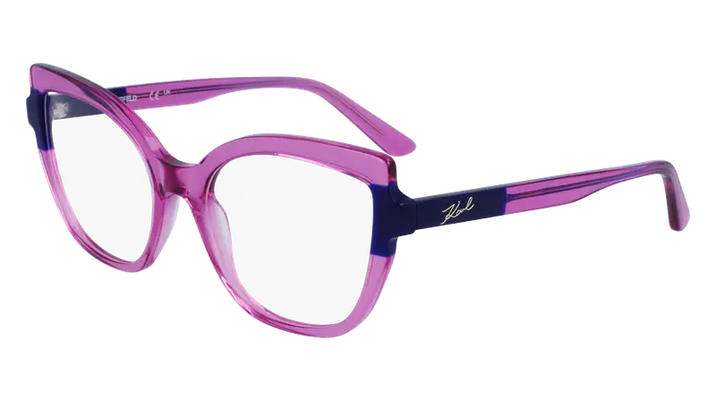 Karl Lagerfeld Donna KL6132 613 Montature da vista Acetato Rosso Cat Eye Normale Normale