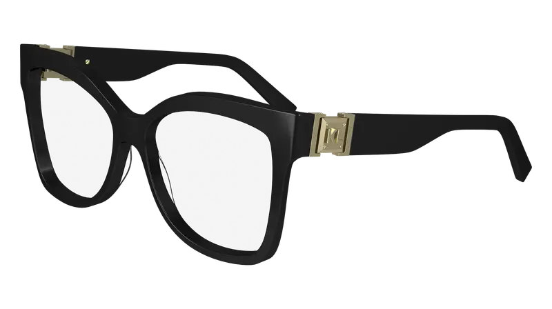 Karl Lagerfeld Donna KL6149 001 Montature da vista Acetato Nero Squadrata Normale Normale