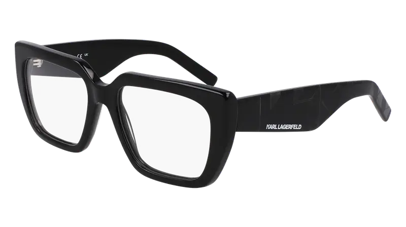 Karl Lagerfeld Donna KL6159 001 Montature da vista Acetato Nero Squadrata Normale Normale