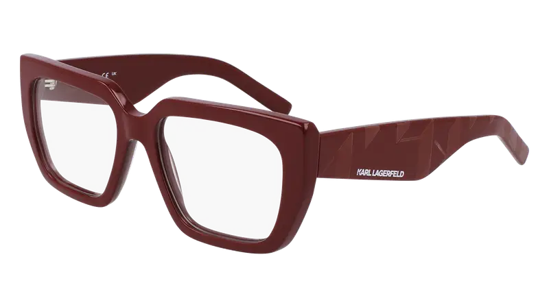 Karl Lagerfeld Donna KL6159 601 Montature da vista Acetato Bordeaux Squadrata Normale Normale