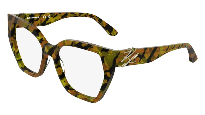 Karl Lagerfeld Donna KL6214 212 Montature da vista Acetato Marrone Squadrata Normale