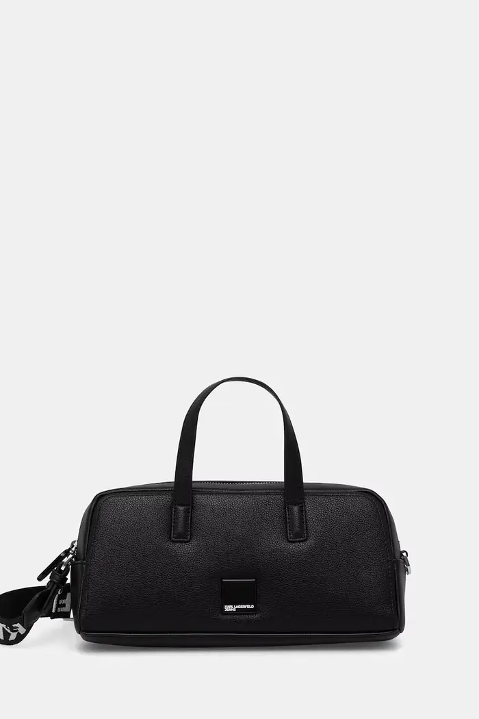Karl Lagerfeld Jeans borsa a tracollo da donna in similpelle Nero