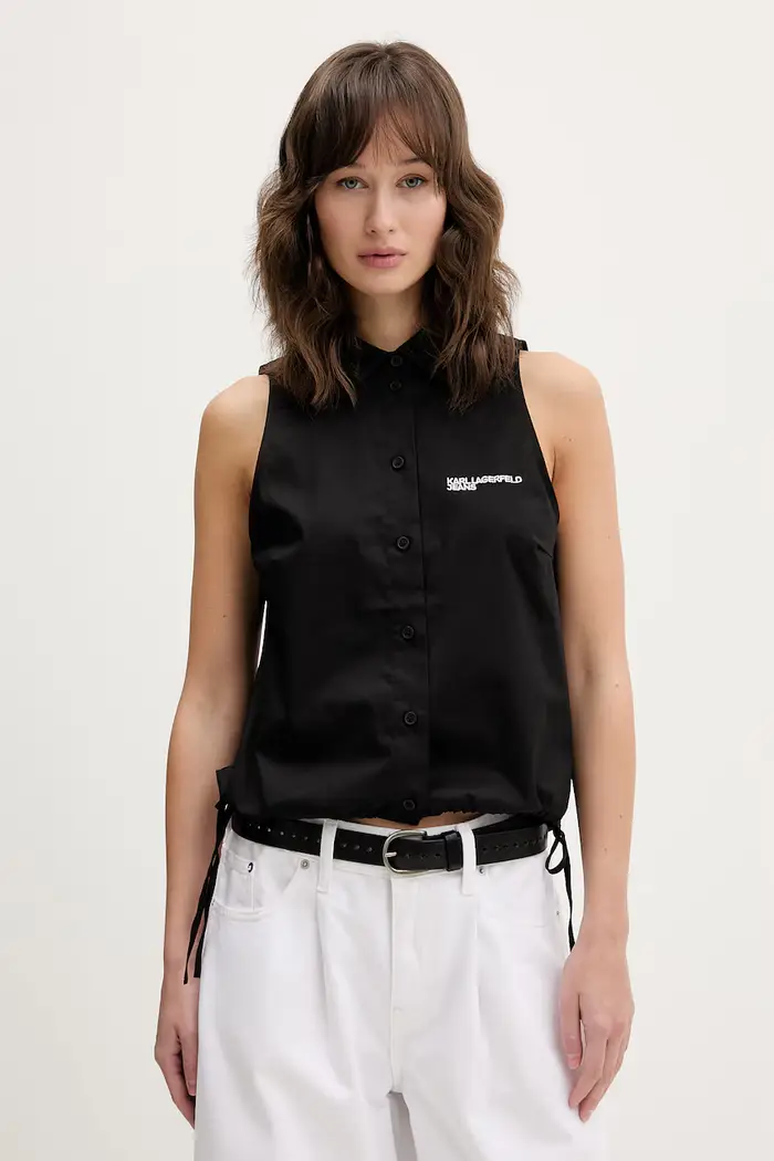 Karl Lagerfeld Jeans camicia Nero
