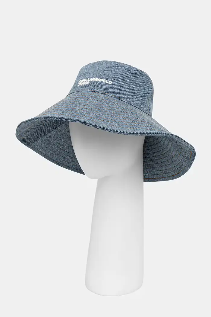 cappello in denim Blu