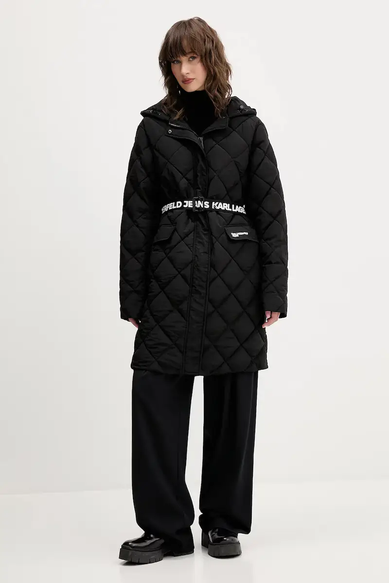 Karl Lagerfeld Jeans giacca colore nero A4W15054