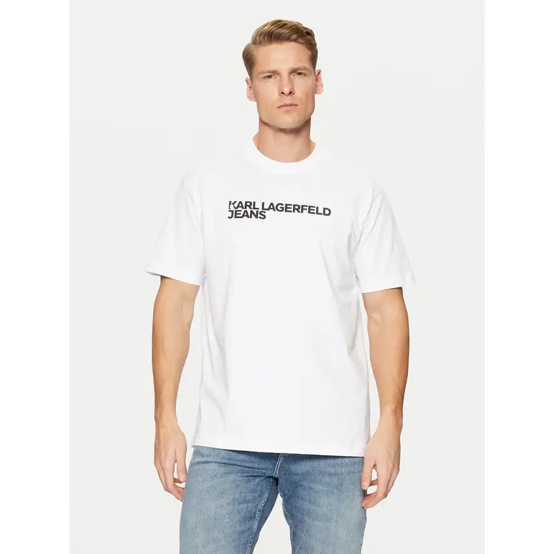 Karl Lagerfeld Jeans T-shirt Bianco 3211808
