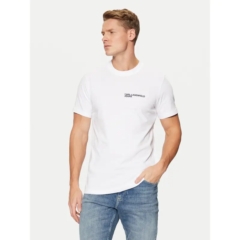 Karl Lagerfeld Jeans T-shirt Bianco 3211817
