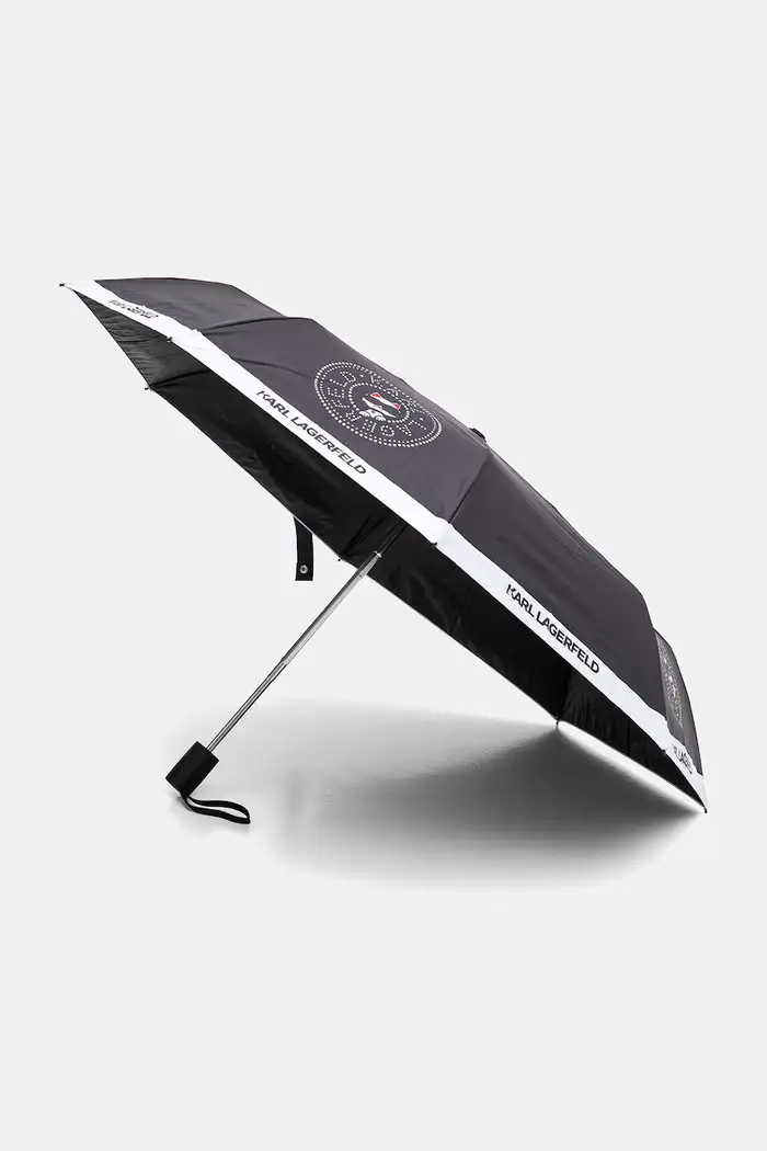 Karl Lagerfeld Ombrello automatico IKON Nero
