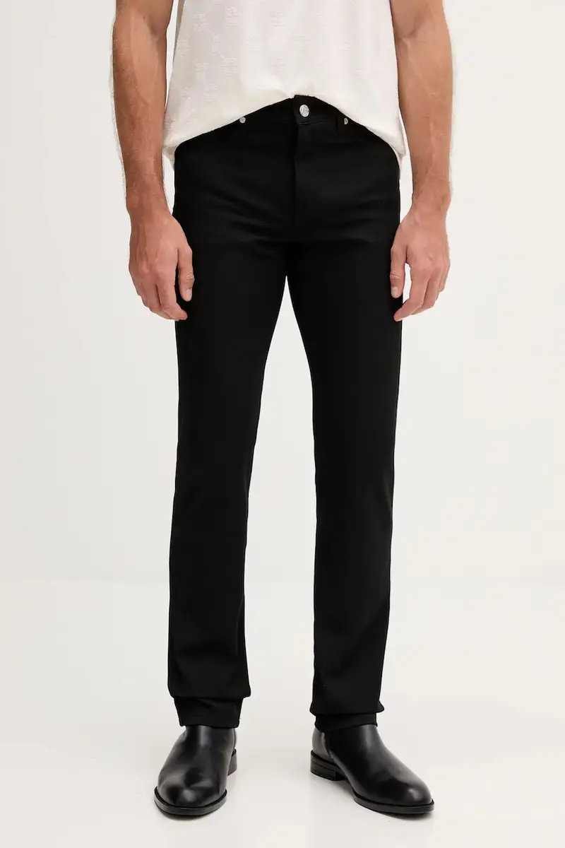 Karl Lagerfeld pantaloni uomo colore nero 553815.265840