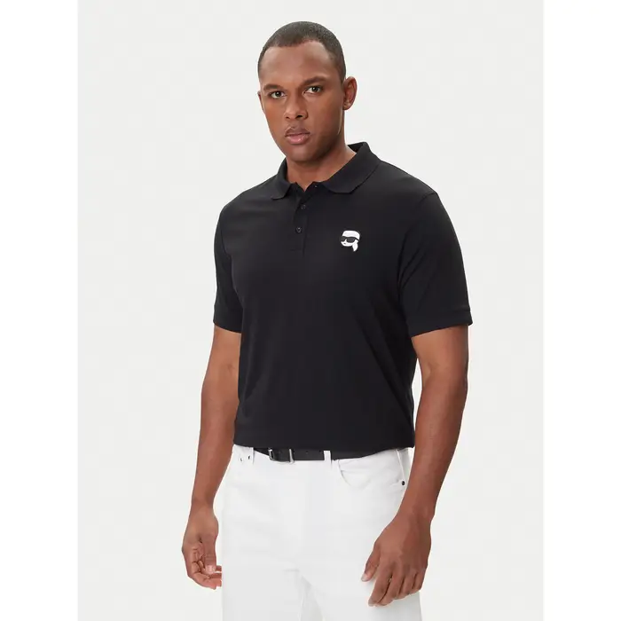 Polo 745710 500224 Nero Regular Fit