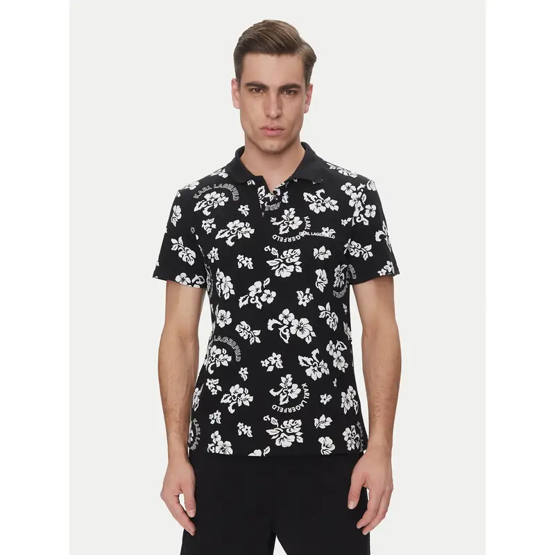 Karl Lagerfeld Polo Nero 3214297