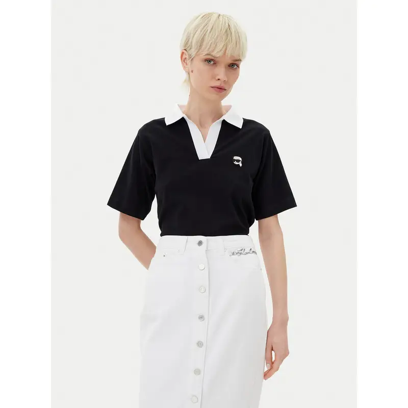 Karl Lagerfeld Polo Nero 4064853