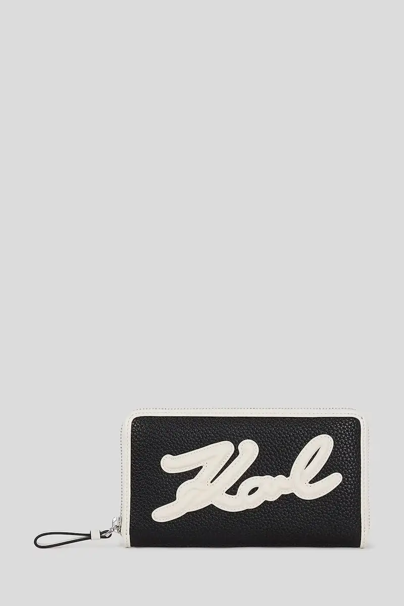 Karl Lagerfeld portafoglio donna colore nero A3W32024