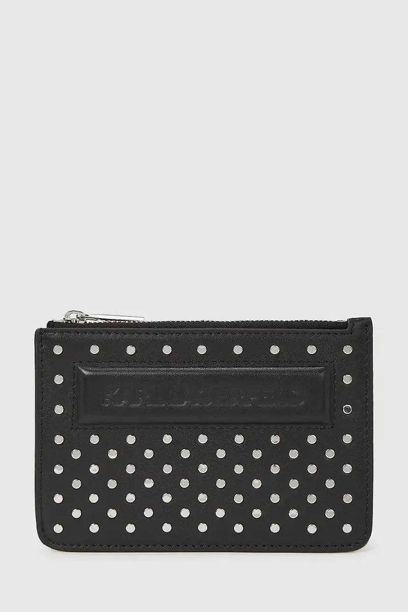 Karl Lagerfeld portafoglio in pelle donna colore nero A4W32028