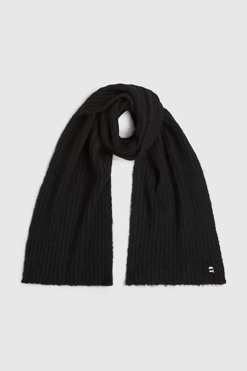 Karl Lagerfeld sciarpa donna colore nero A4W33119