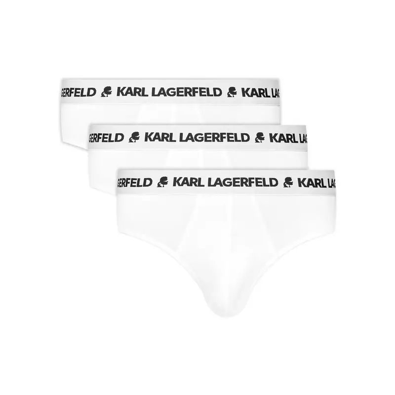 KARL LAGERFELD Set di 3 slip A1M47152 Bianco