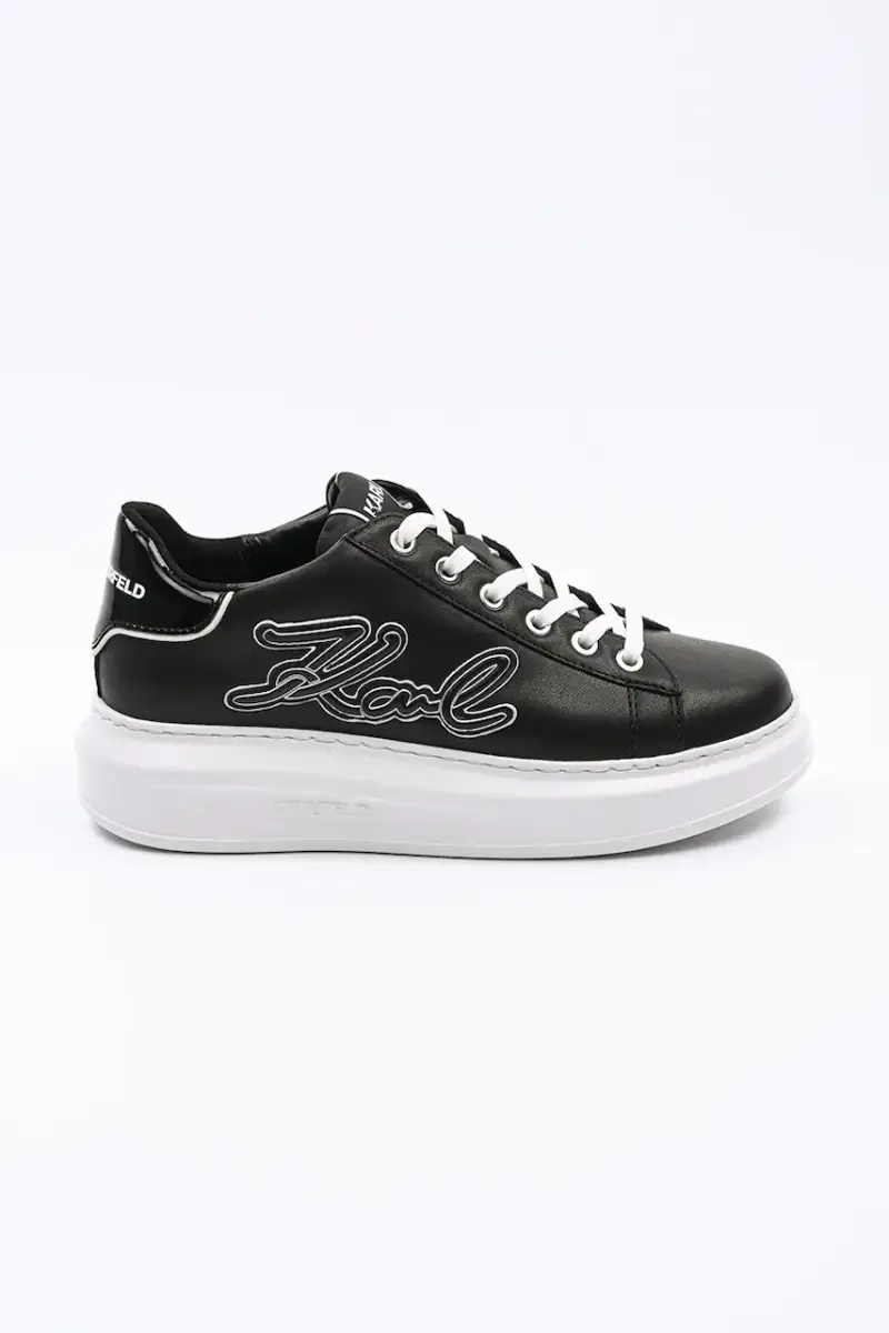 Karl Lagerfeld sneakers in pelle KAPRI colore nero KL62511A