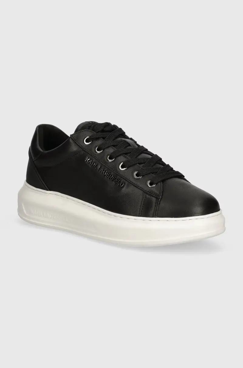 Karl Lagerfeld sneakers in pelle KAPRI MENS Nero
