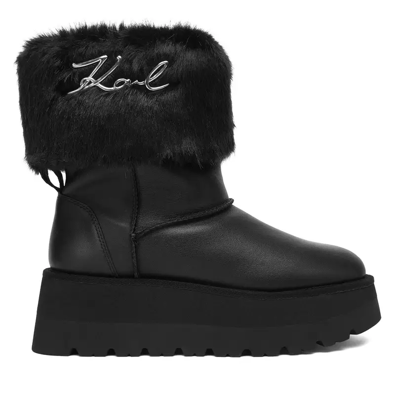 KARL LAGERFELD Stivali da neve KL48655 Nero