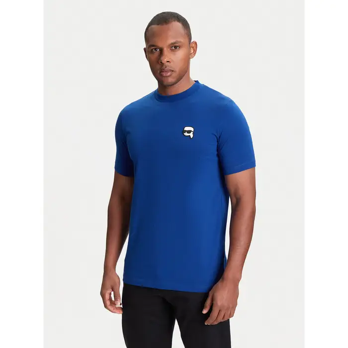 T-shirt 755710 553224 Blu Slim Fit