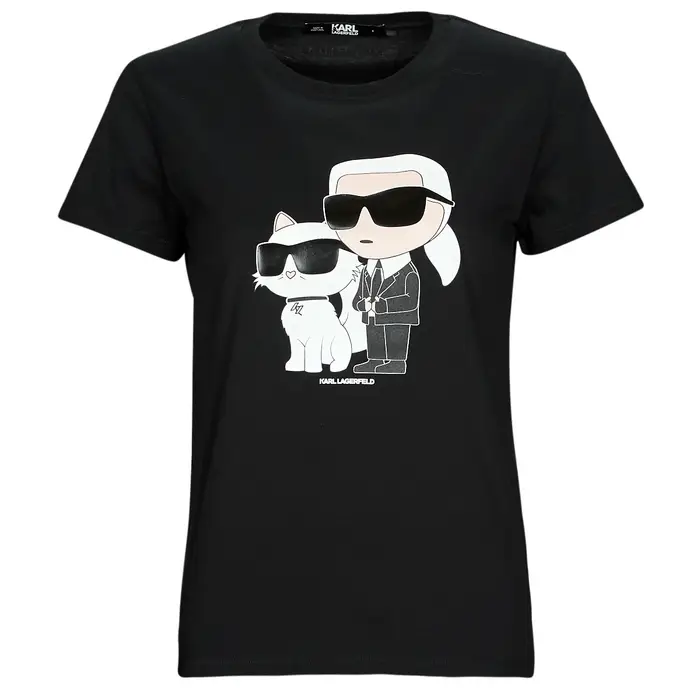 Karl Lagerfeld T-shirt IKONIK 2 0 T-SHIRT Nero