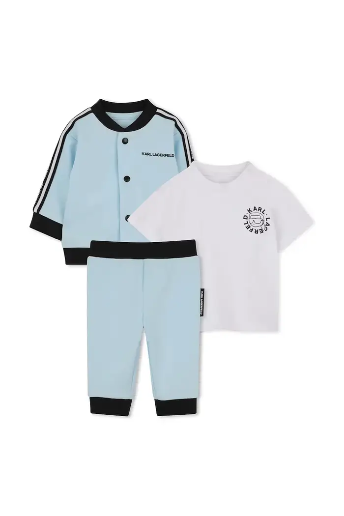 Karl Lagerfeld tuta neonato/a Blu