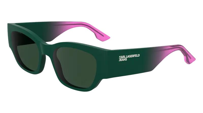 Karl Lagerfeld Unisex KLJ6168S 301 Occhiali da sole Bio-iniettato Verde Normale