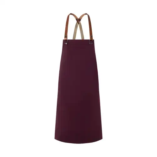 Karlowsky Grembiule con pettorina Bib Apron Green-Generation Violet