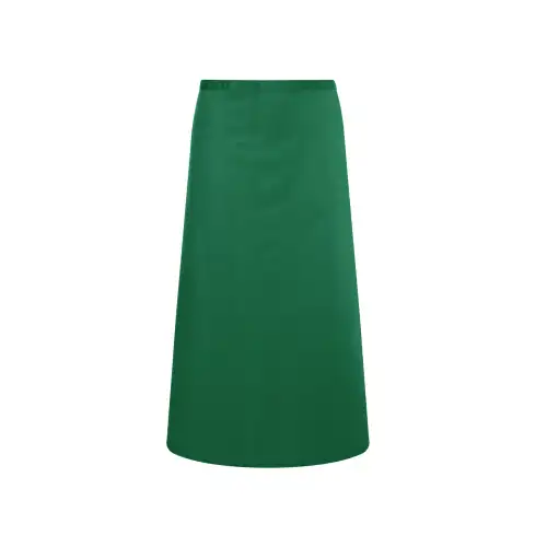 Karlowsky Grembiule lungo in poliestere cotone Bistro Basic Vert