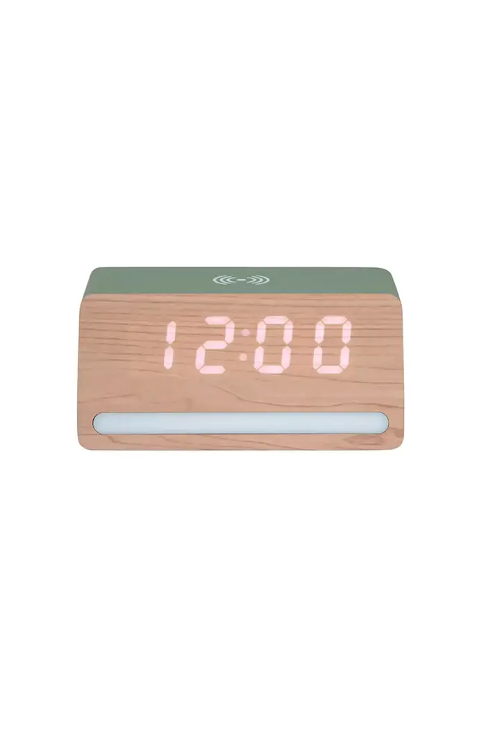 Karlsson allarme LED in legno Verde