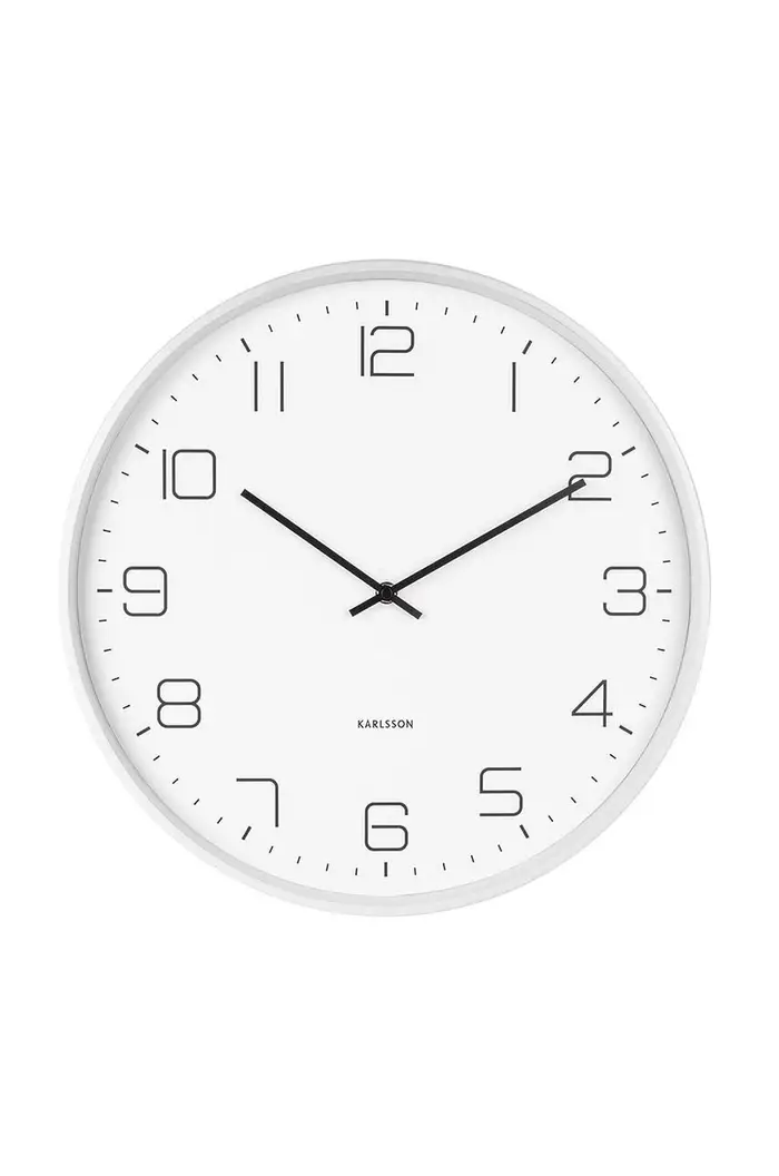 orologio da parete Lofty Bianco
