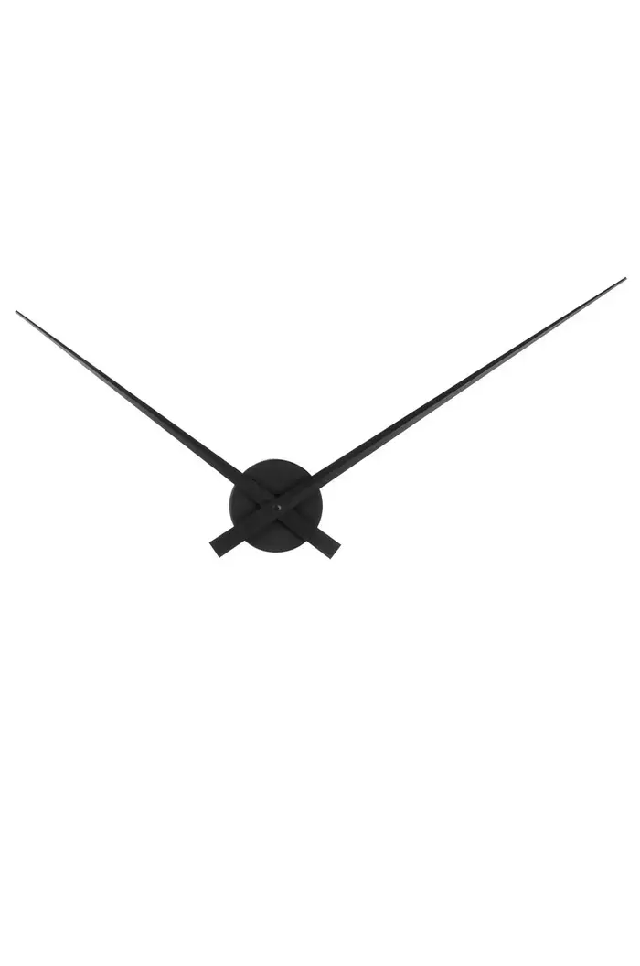orologio da parete Nero