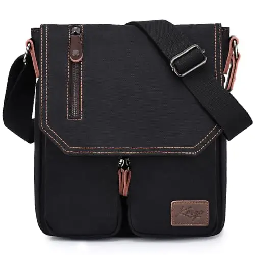 Kasgo Borsa messenger Donna Nero 3013875