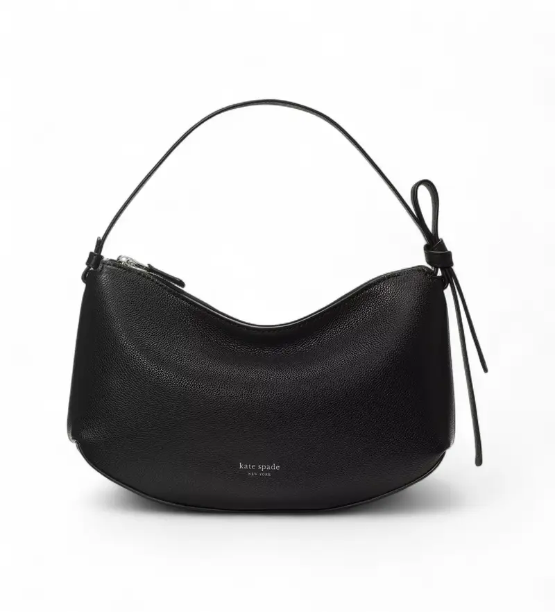 Kate Spade per donna. KM487 Borsa Black Loop (OSFA), Nero, Casual, Pelle