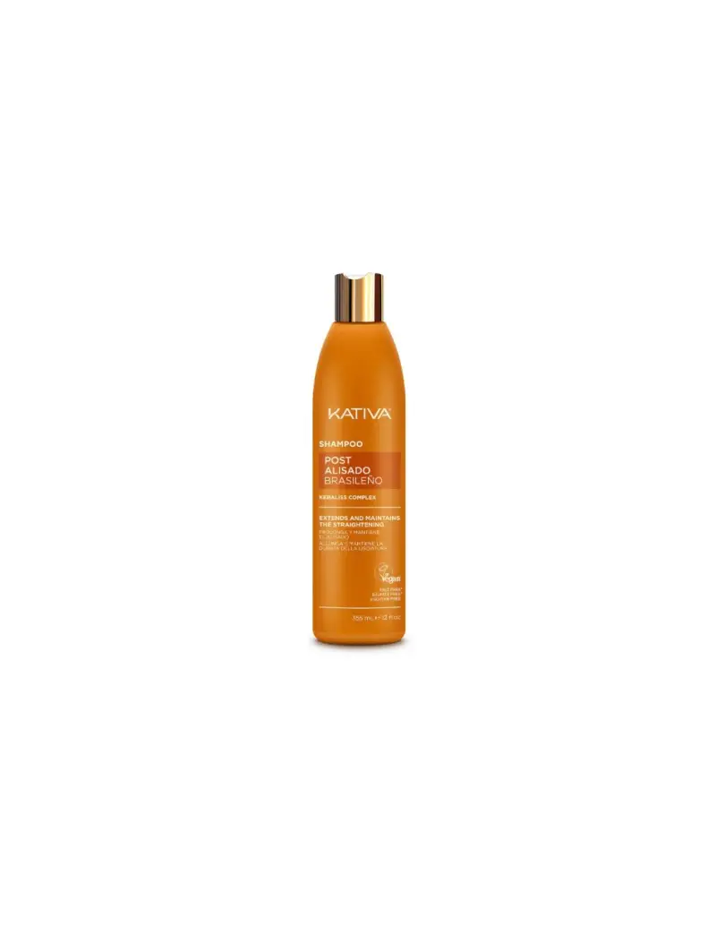 Kativa Shampoo Post Lisciante Keratatina 355ml Nuovo