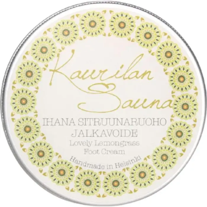 Kaurilan sauna Crema Piedi Lovely Lemongrass (125 g)
