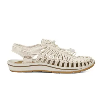 Keen per donna 1026231 Sandali Uneek in tela beige (37 5), Basso, Nessuno, Casual, Beachwear, Poliestere riciclato